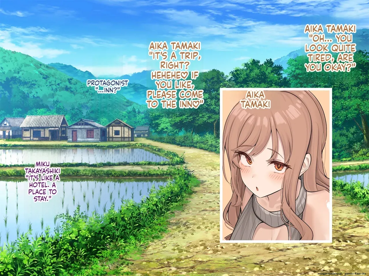 Haramigoro no Inaka Musume-tachi ga Kozukuri Segamu Hatsujou Mura  MTL page 8 full