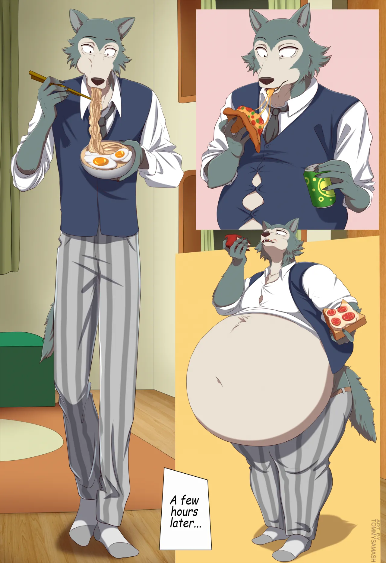 The hunger of Sumo Legoshi page 2 full