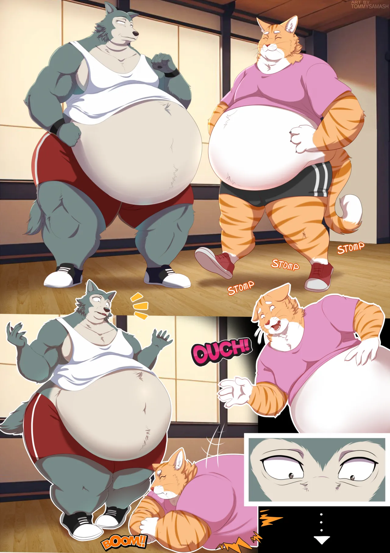 The hunger of Sumo Legoshi page 3 full