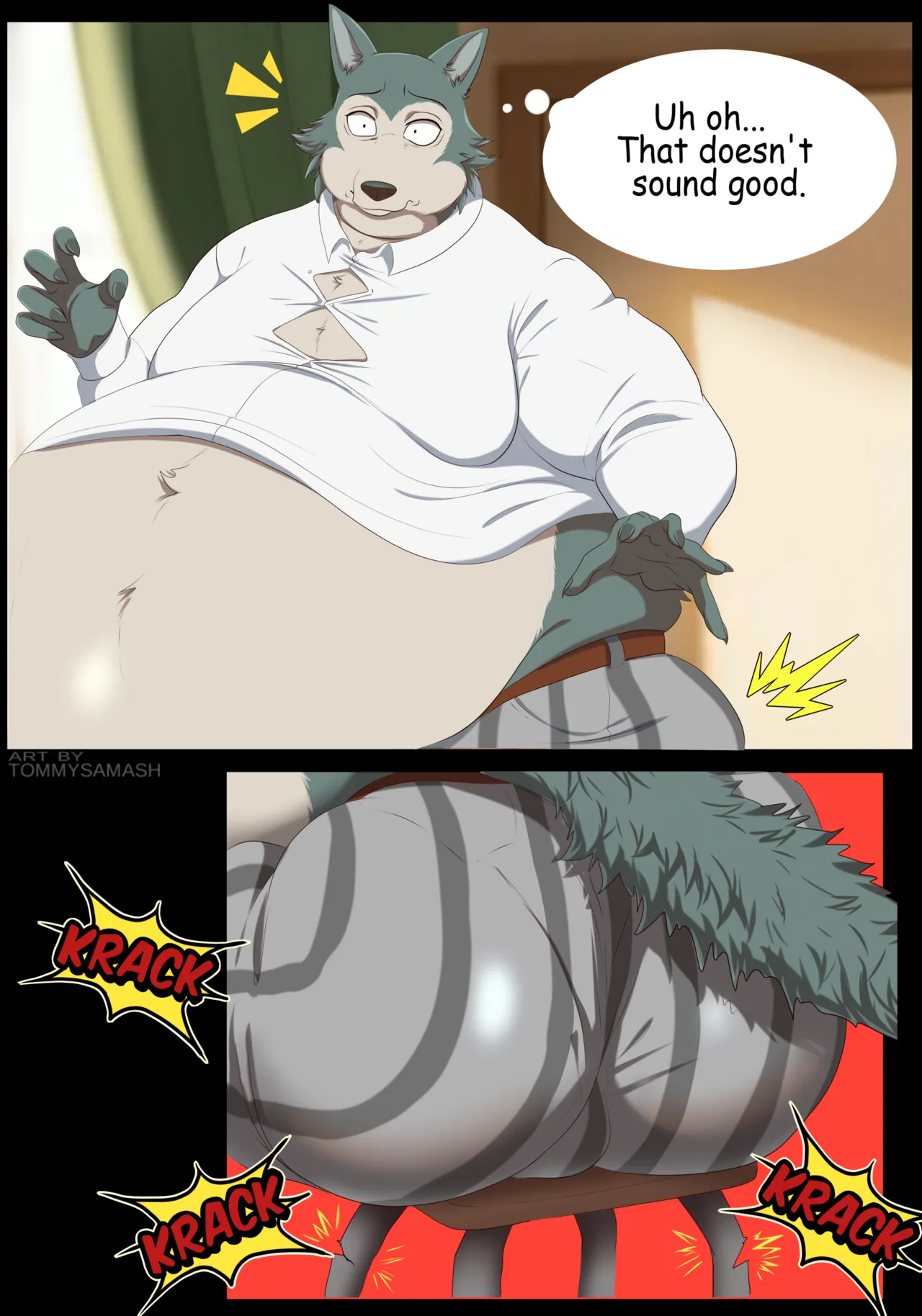 The hunger of Sumo Legoshi page 9 full