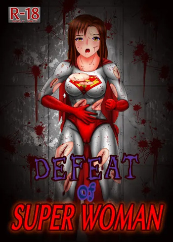 DEFEAT of SUPER WOMAN cover