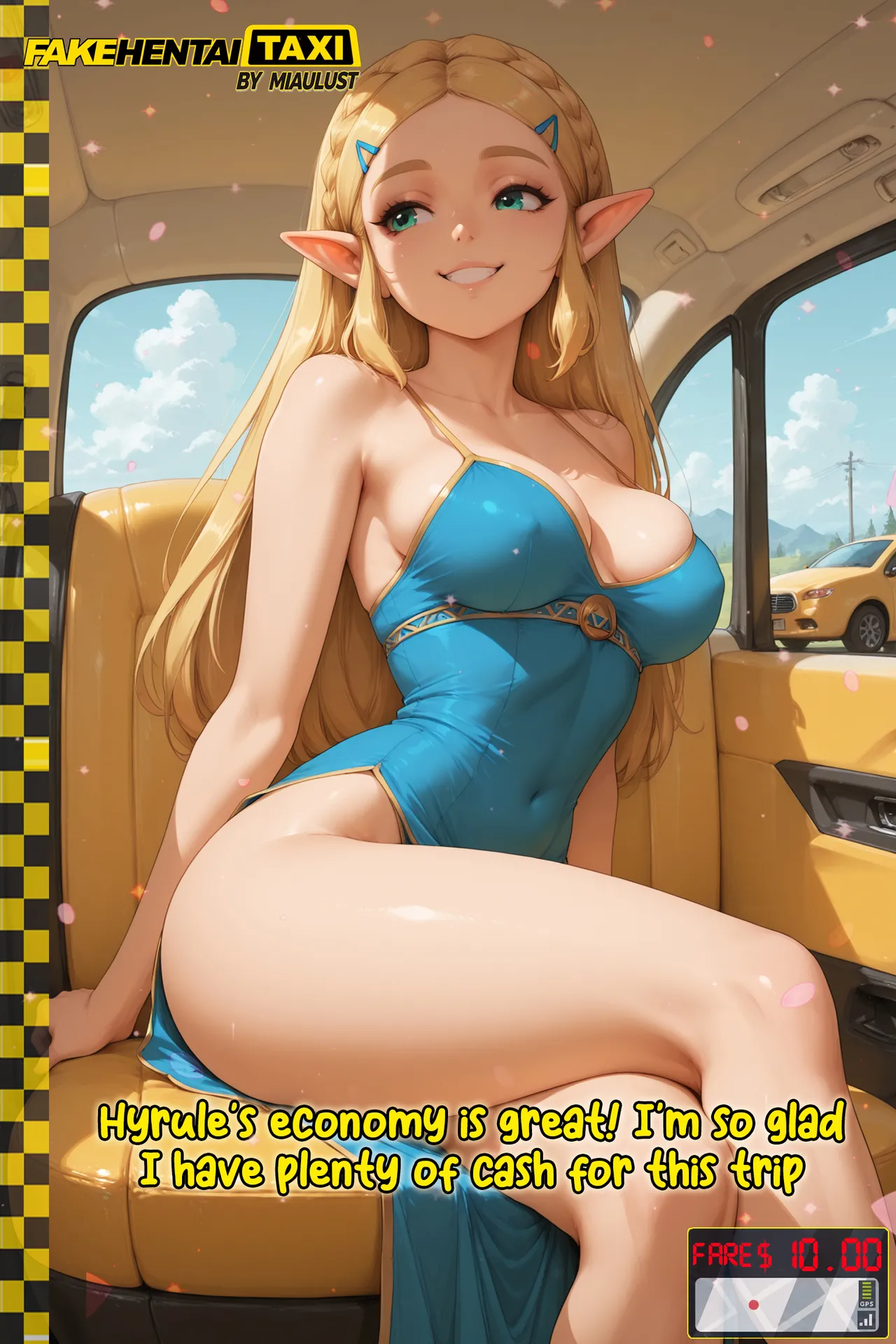 Fake Hentai Taxi - Zelda Ride page 2 full
