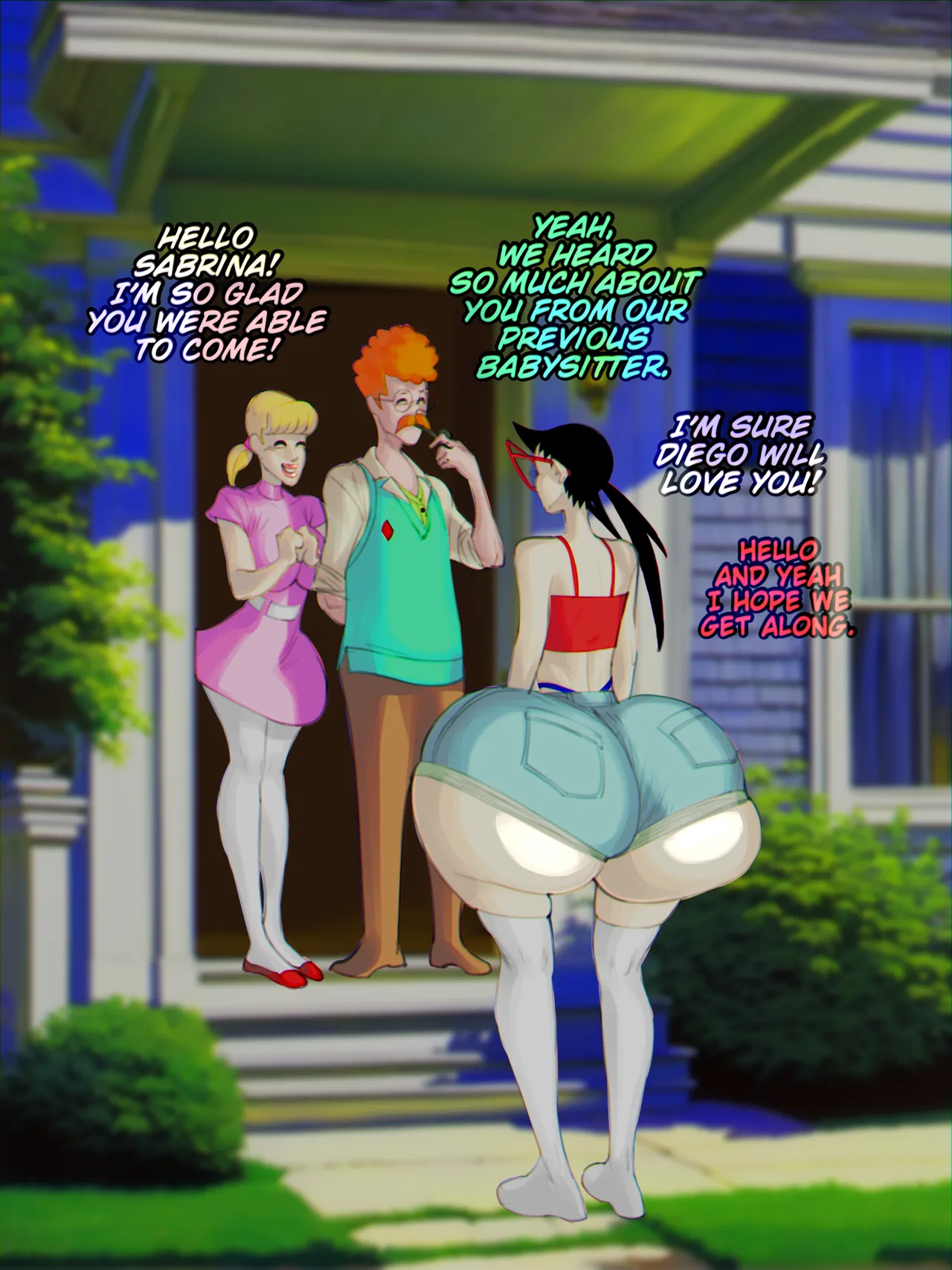 Monster-Sitting page 1 full