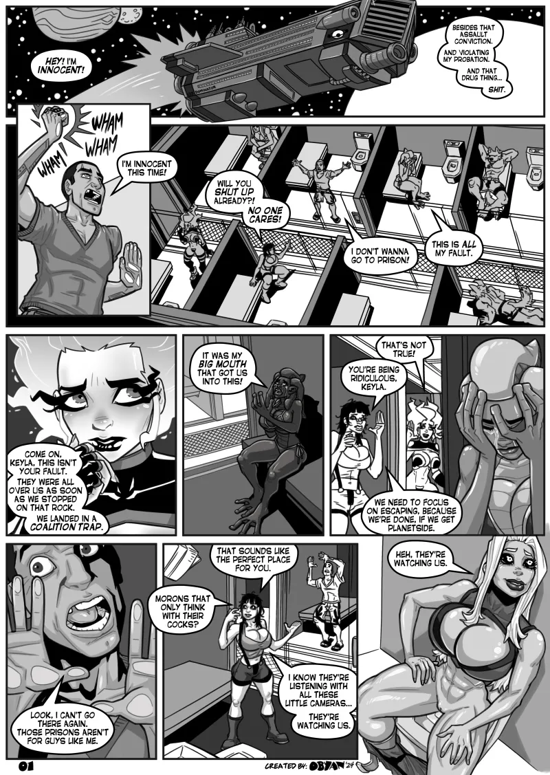 Black Comet Pirates: Climax page 3 full