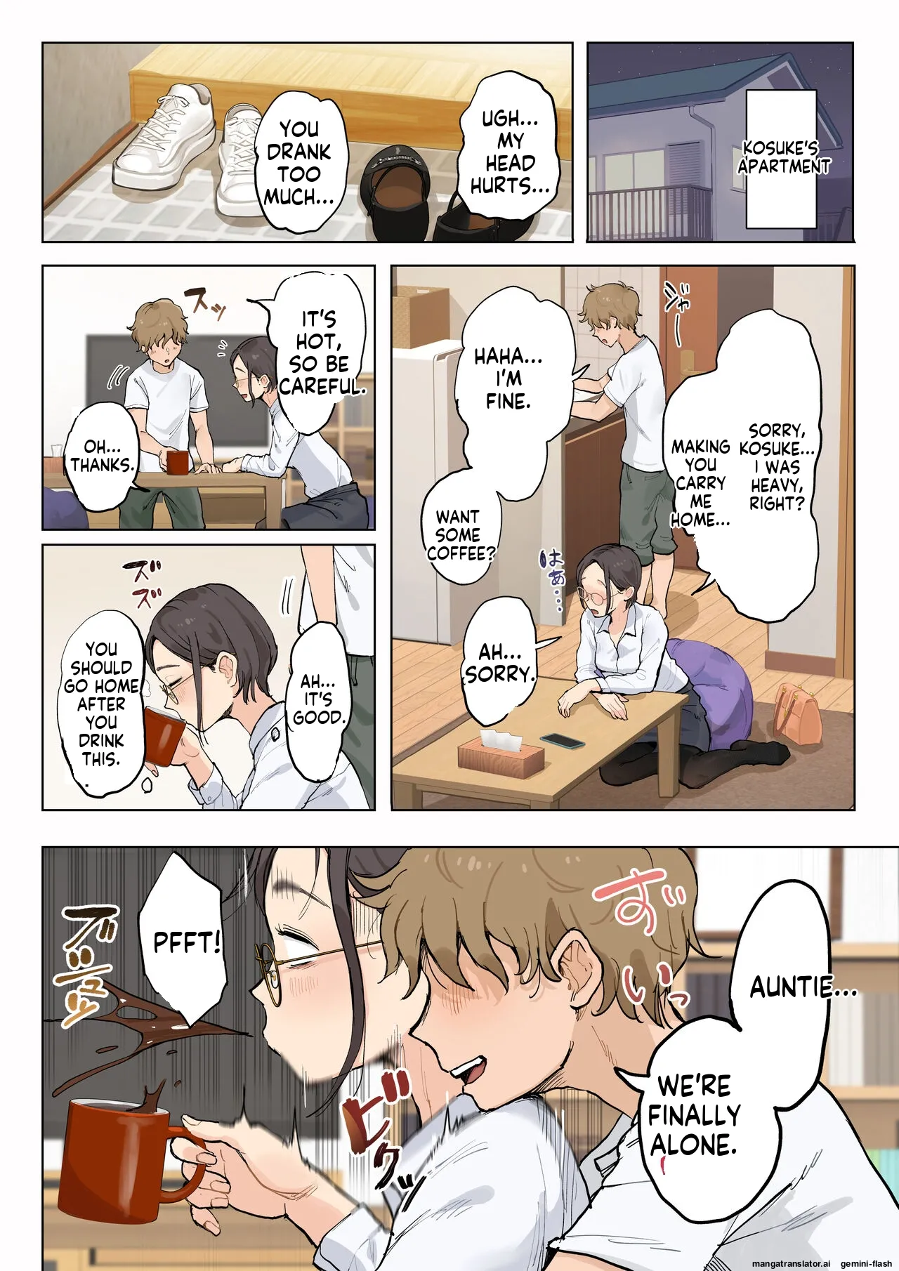 Jukujo no obasan ni kawaī o renko shi chau yabai oi-kko no hanashi page 7 full