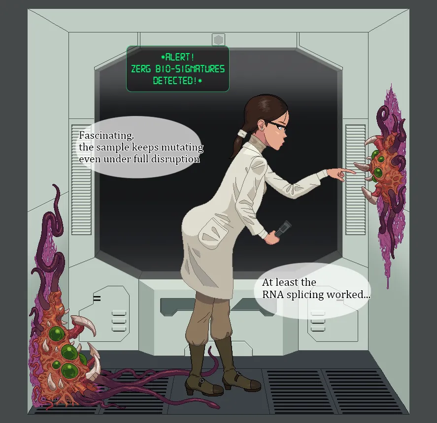 Ariel Hanson and Zerg Infestor page 2 full