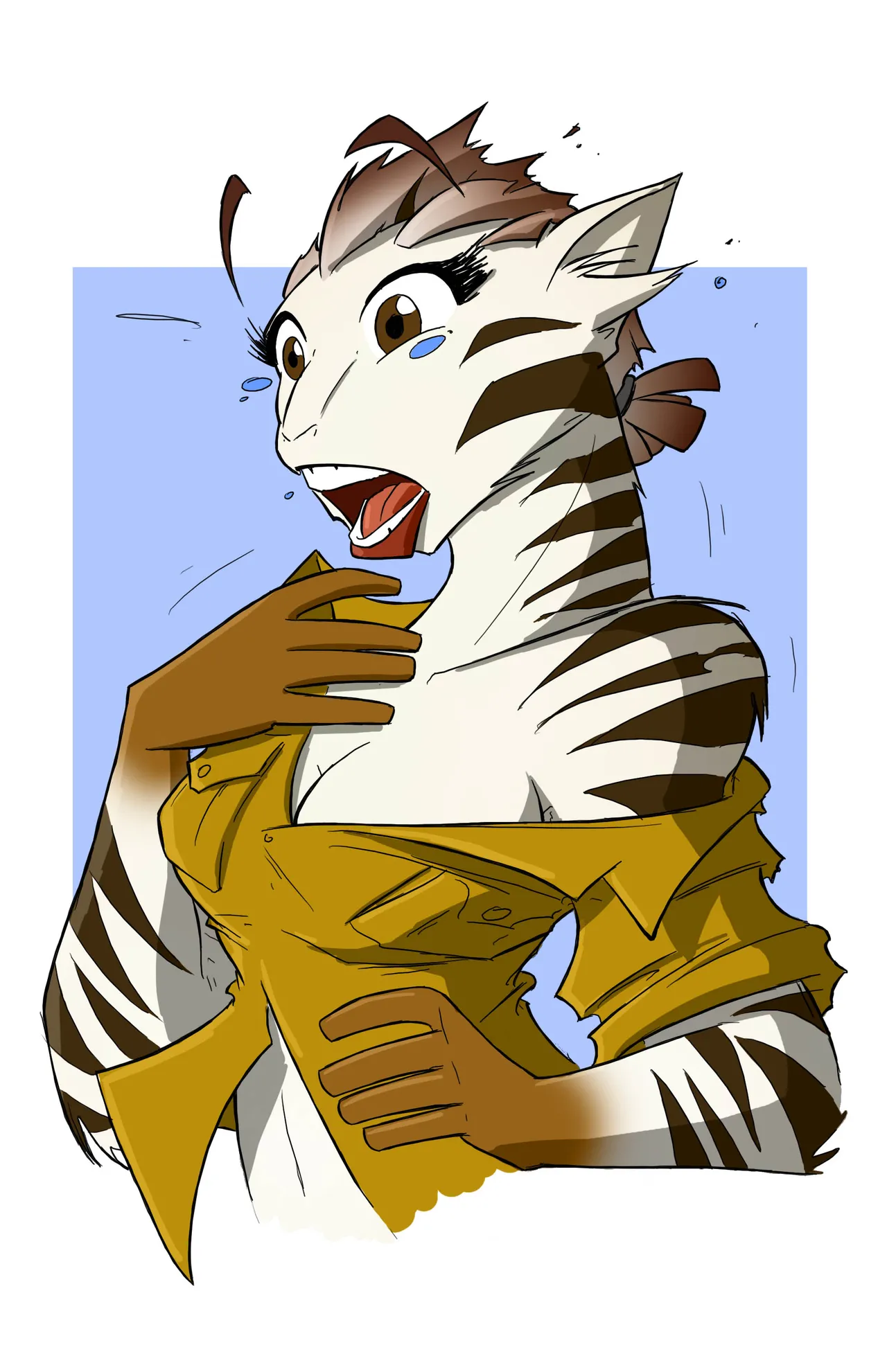 Zebra Zoo-Girl Sequence page 6 full