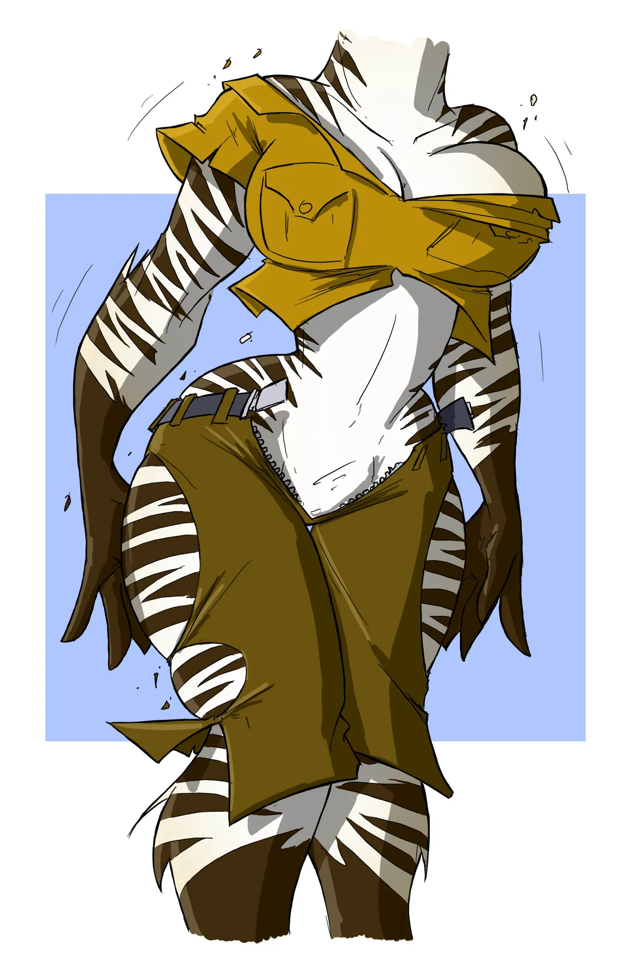 Zebra Zoo-Girl Sequence page 7 full