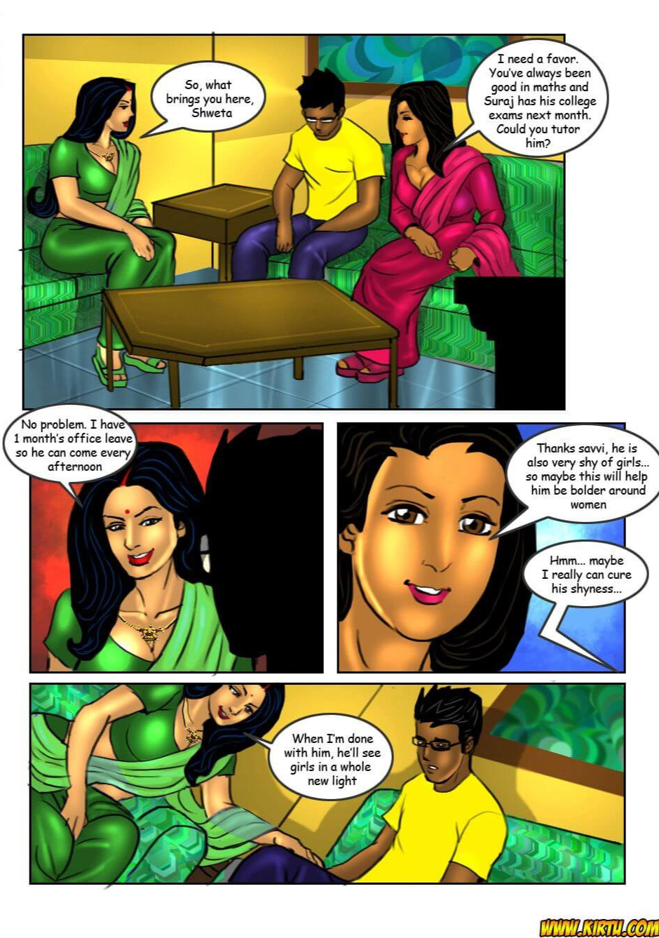 Savita Bhabhi Episode 18 Tution Teacher Savita page 3 full