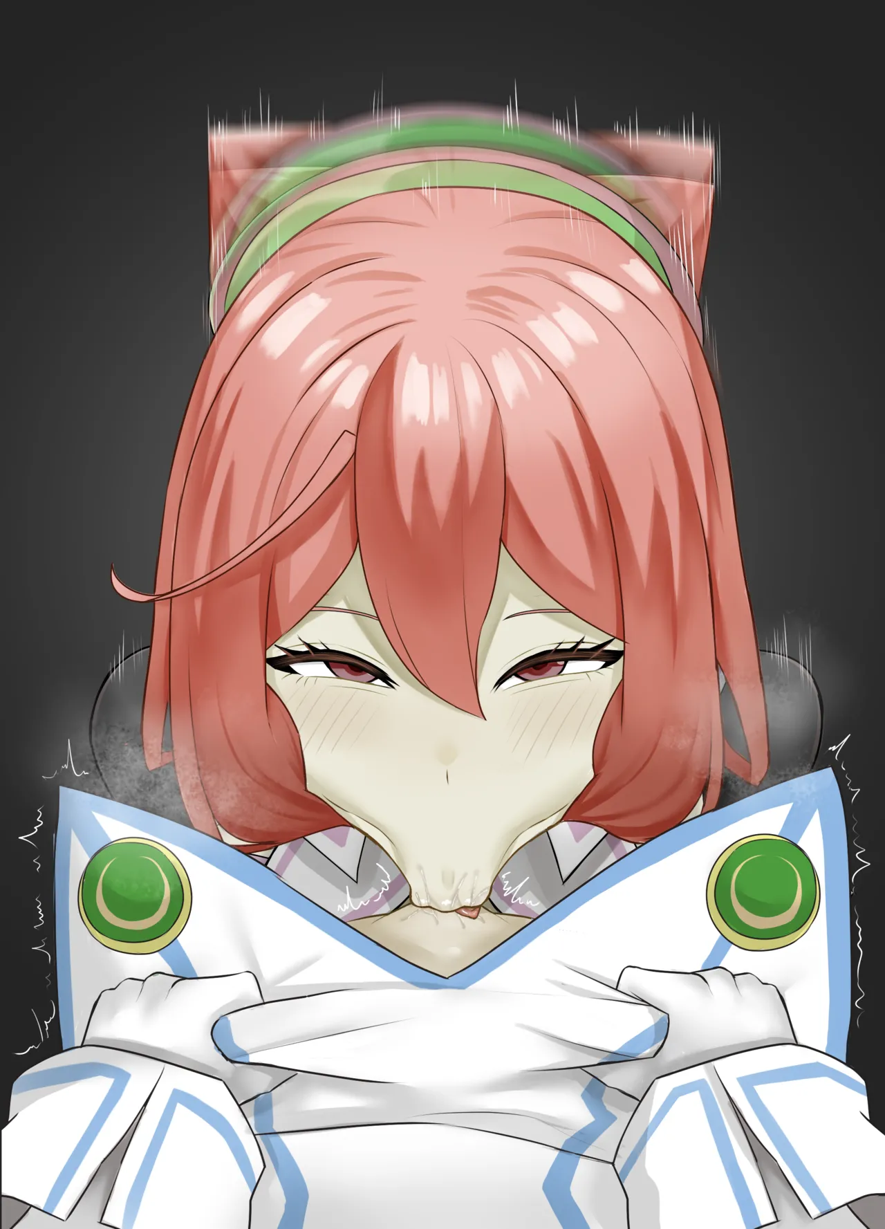 ハッカドール2号 おねシ◯タ フェラ page 8 full