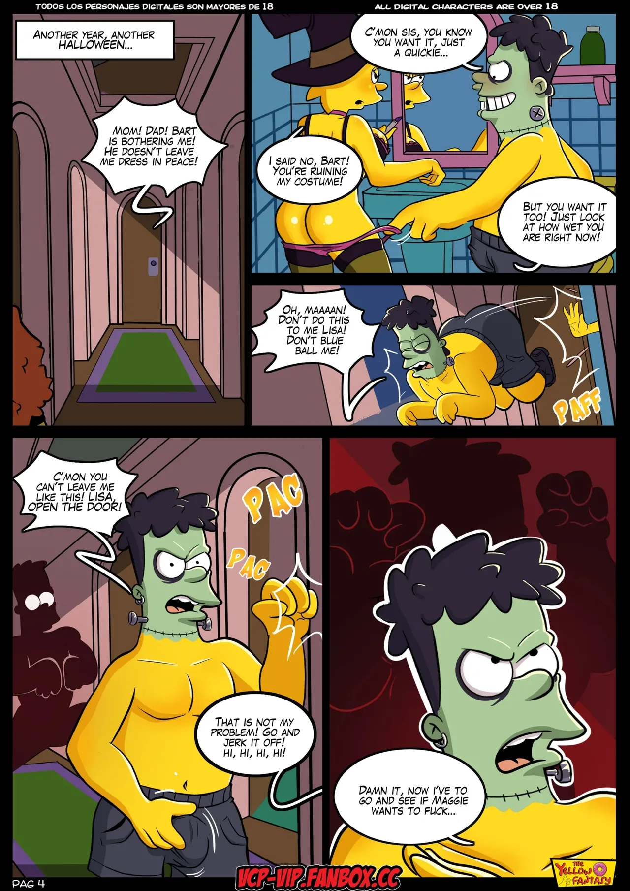 The Simpsons - TreeWhoreHouse of Horror page 5 full