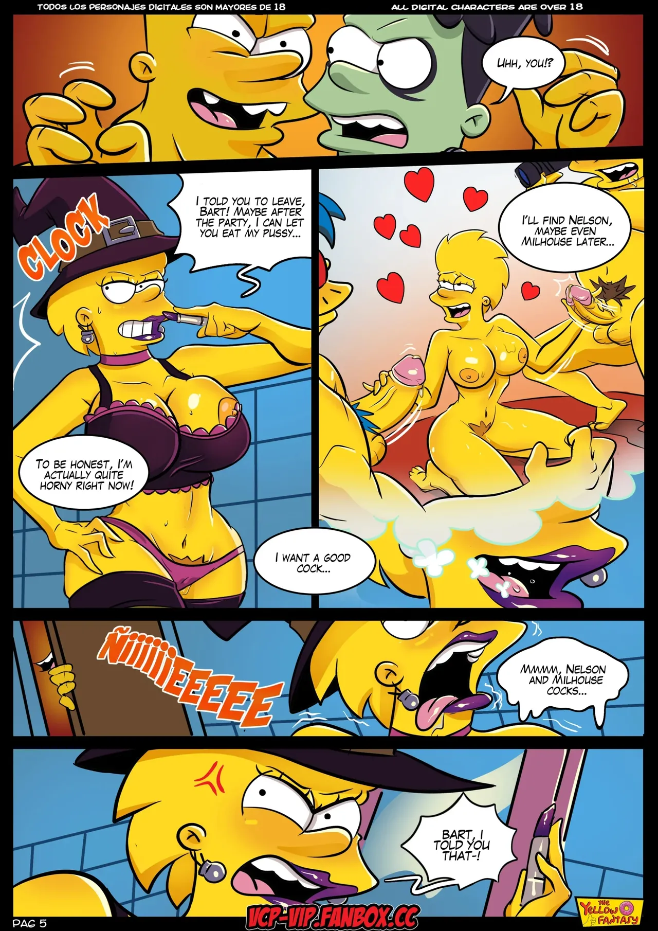 The Simpsons - TreeWhoreHouse of Horror page 6 full