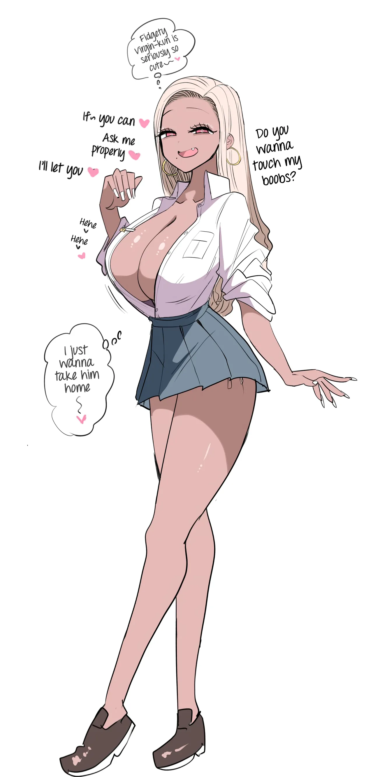 A Gyaru Who'll Turn Yandere in 10 Days | 10-Nichi-go Yandere ni Naru Gyaru page 9 full