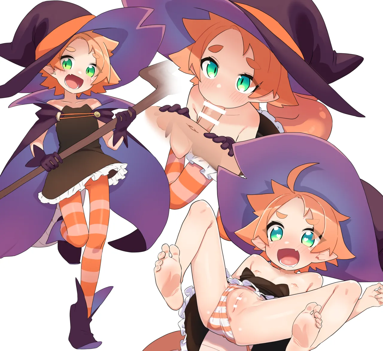 Uchi no Ko Linea-chan  Halloween Ecchi page 2 full