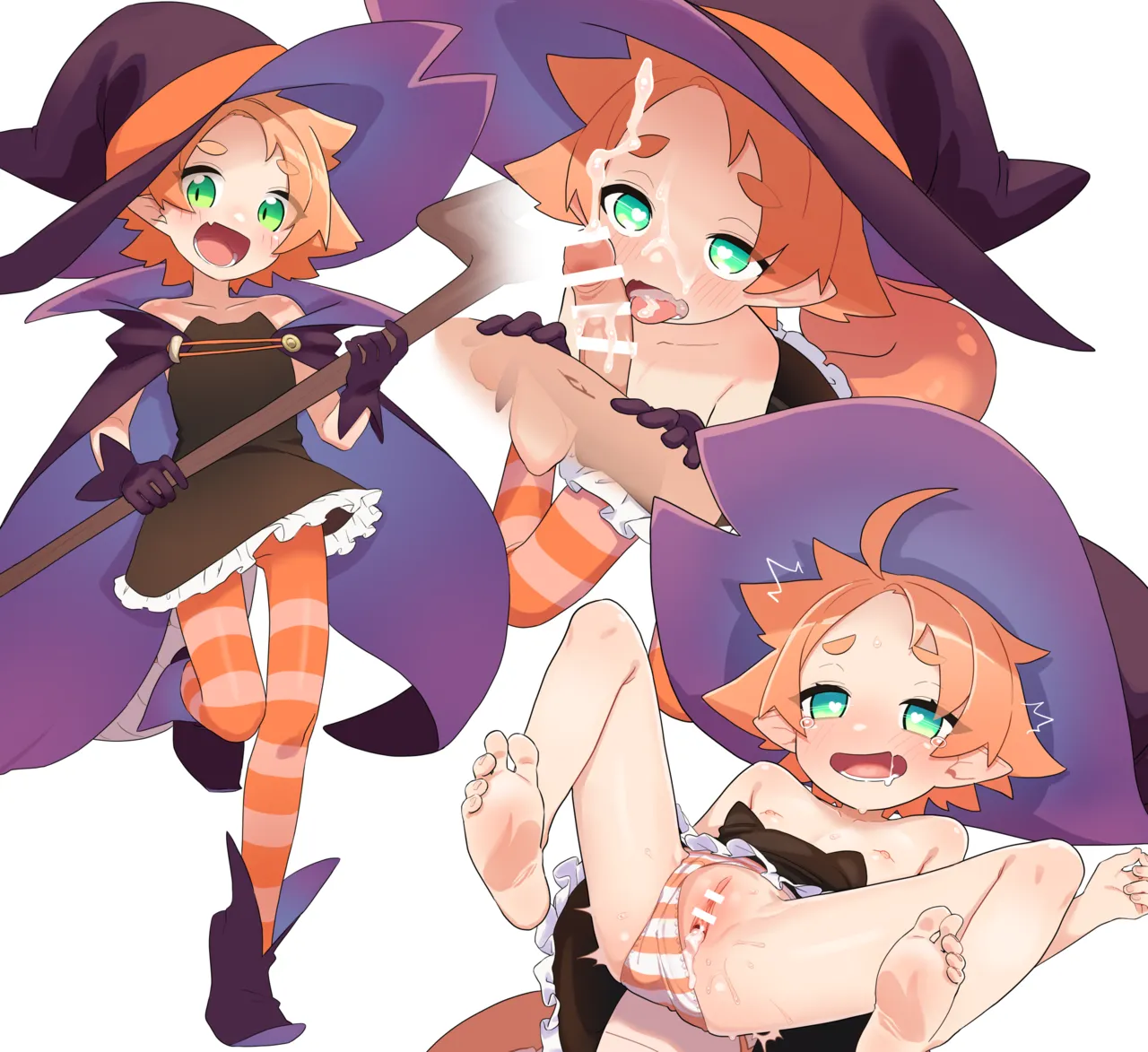 Uchi no Ko Linea-chan  Halloween Ecchi page 4 full