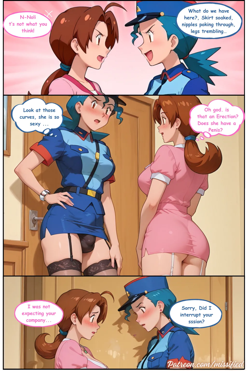 Delia’s Fall - Chapter 1: Officer’s Duty page 9 full