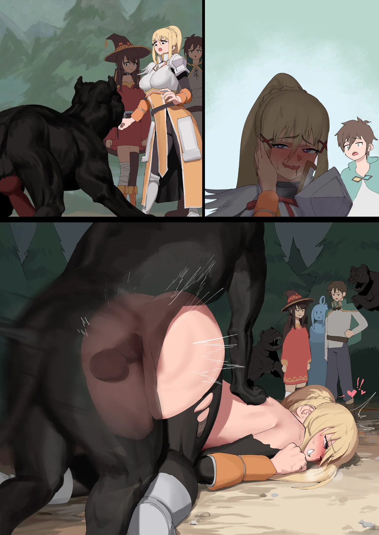 Konosuba Girls x Wild Mutts page 5 full