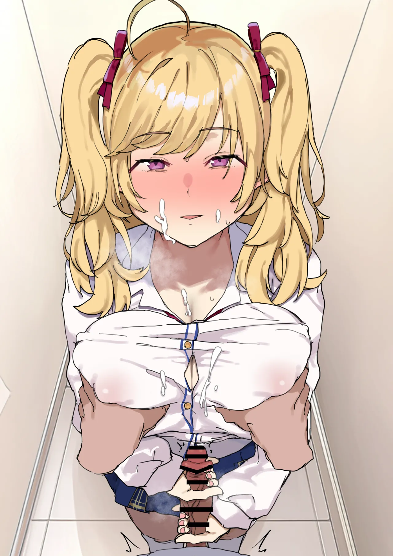 純情ギャルtkmyに手コキされるだけ page 8 full