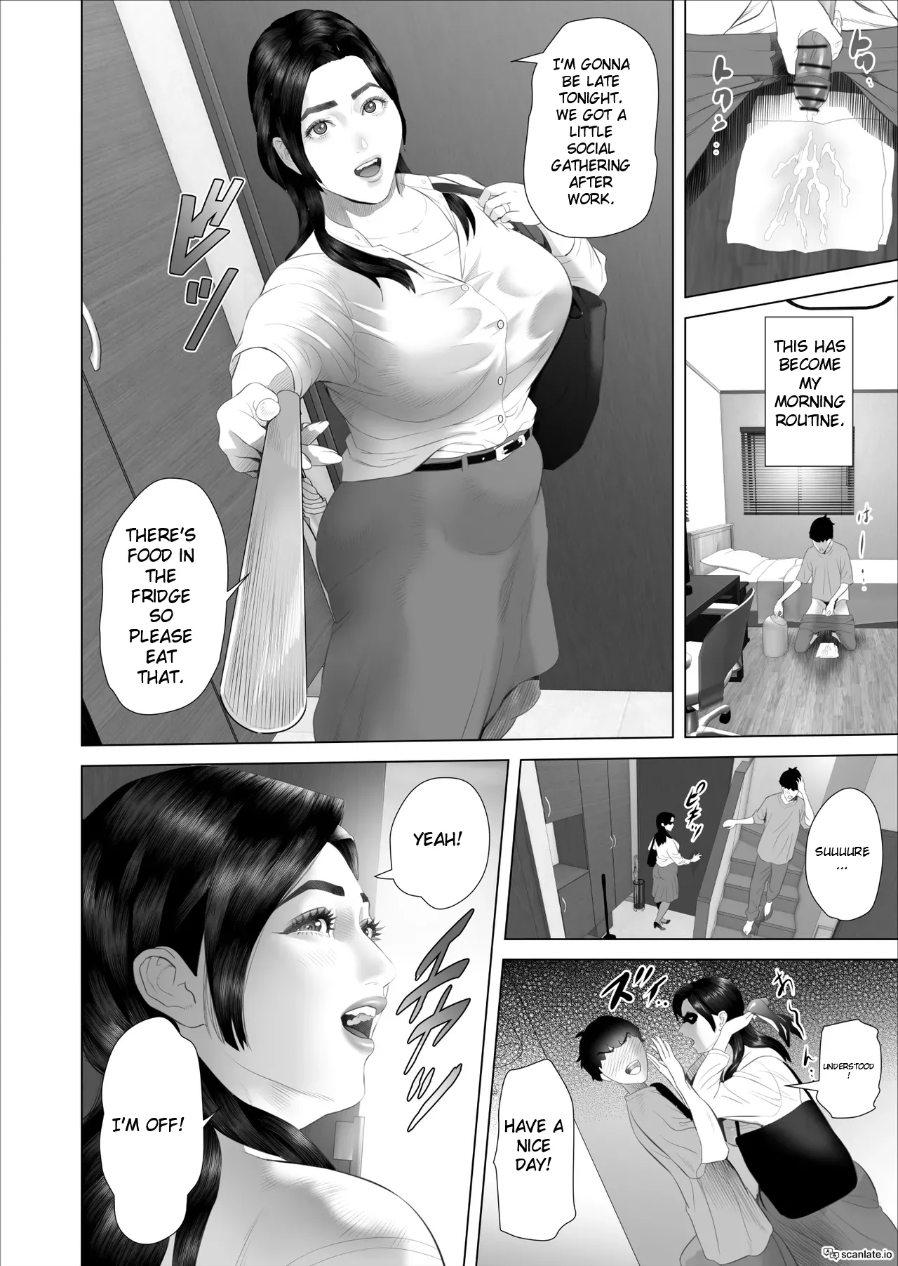 Kinjo Yuuwaku White rose Oba-san no Himeta..., Ero Shitagi Hen page 8 full