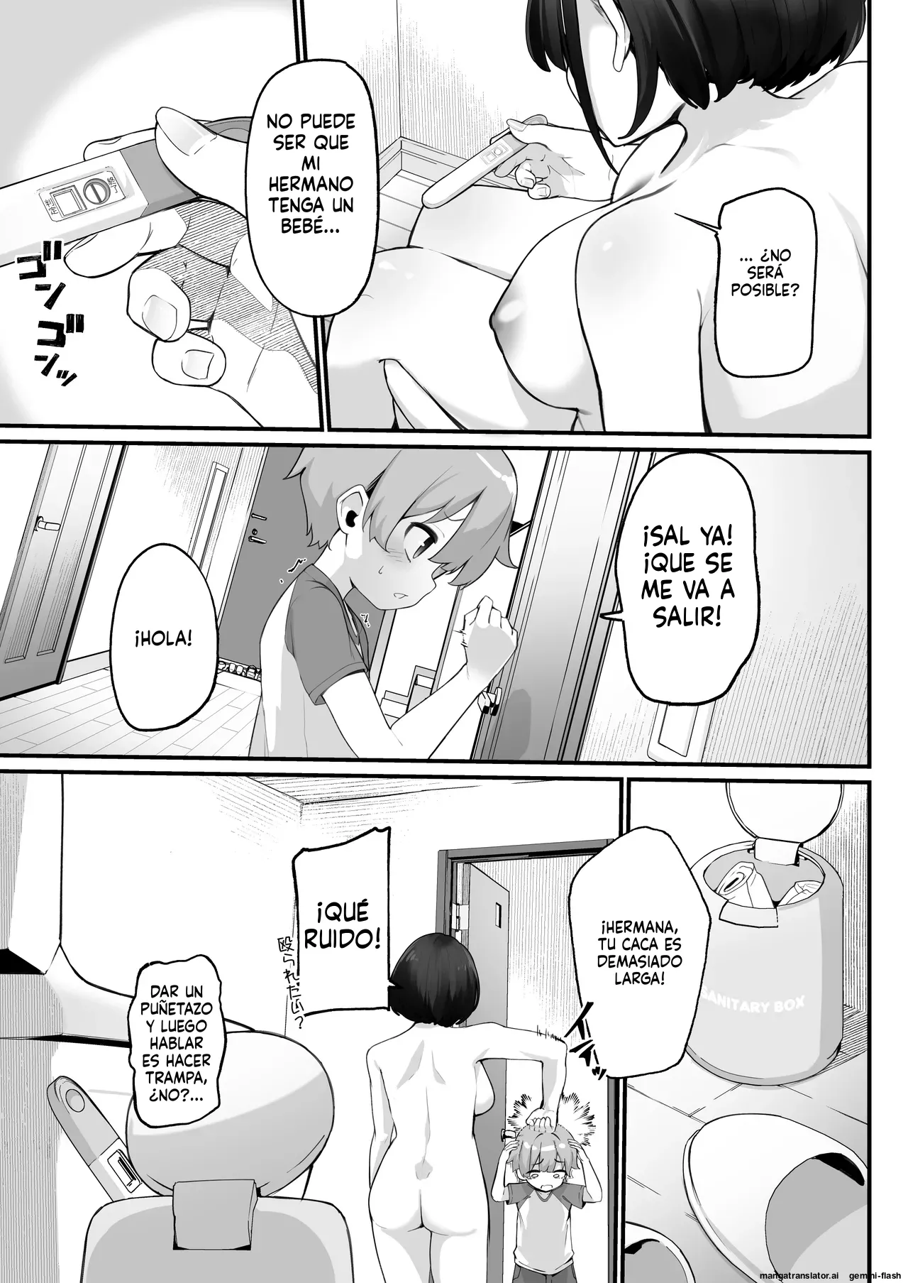 if Boku to Gasatsu na Onee no Seiyoku Shori Seikatsu ~Docchi no Ana ga Kimochi Ii no? Hen~ page 5 full