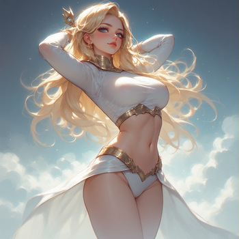 Angelic Supergirl cover