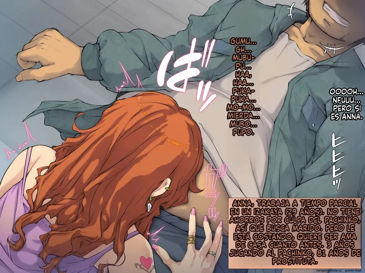 Pachinko de Baishun Sale Shakkin Kyonyuu OL Ganbatte Uttemasu  MTL page 7 full