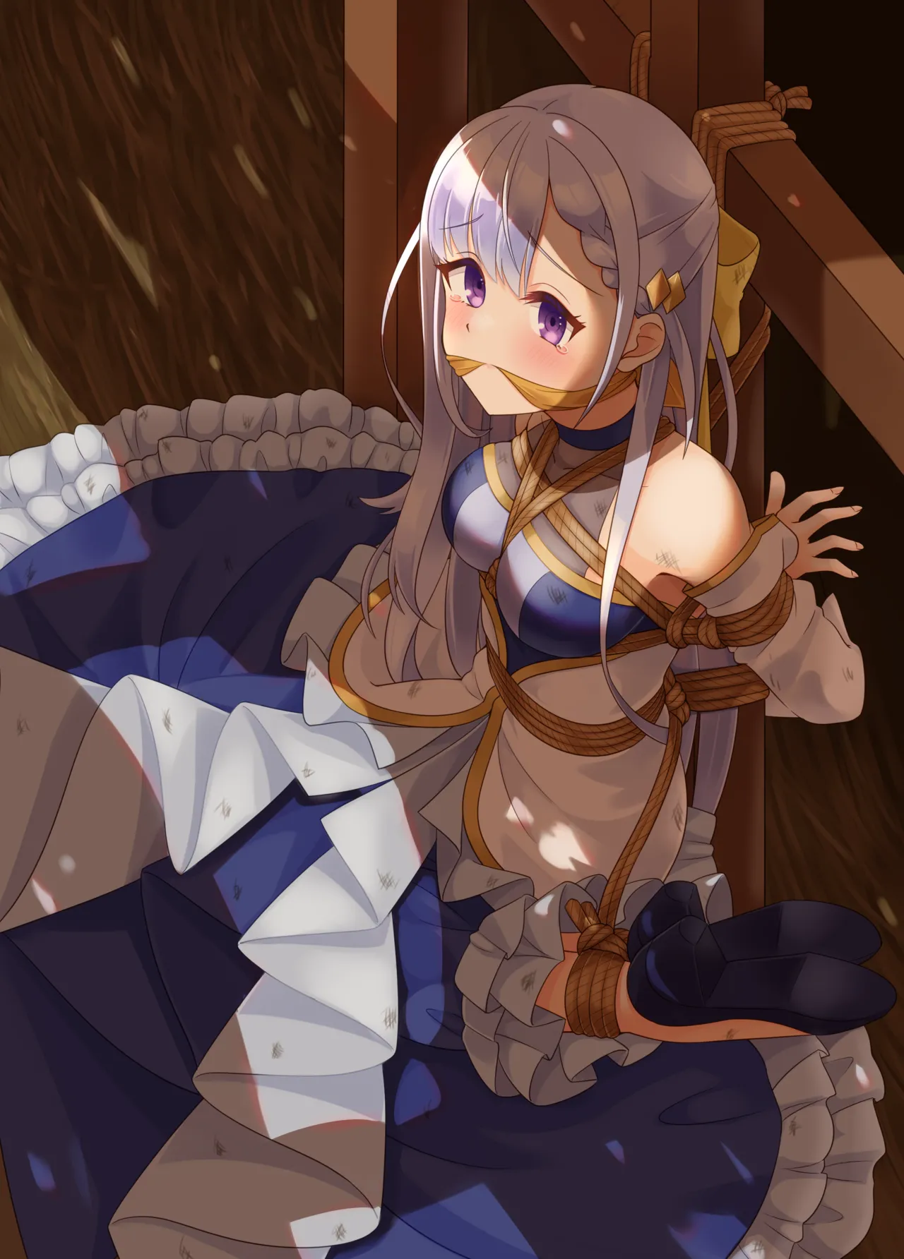 Chakui Kinbaku CG-shuu Nawa no Kanata 2023B page 9 full