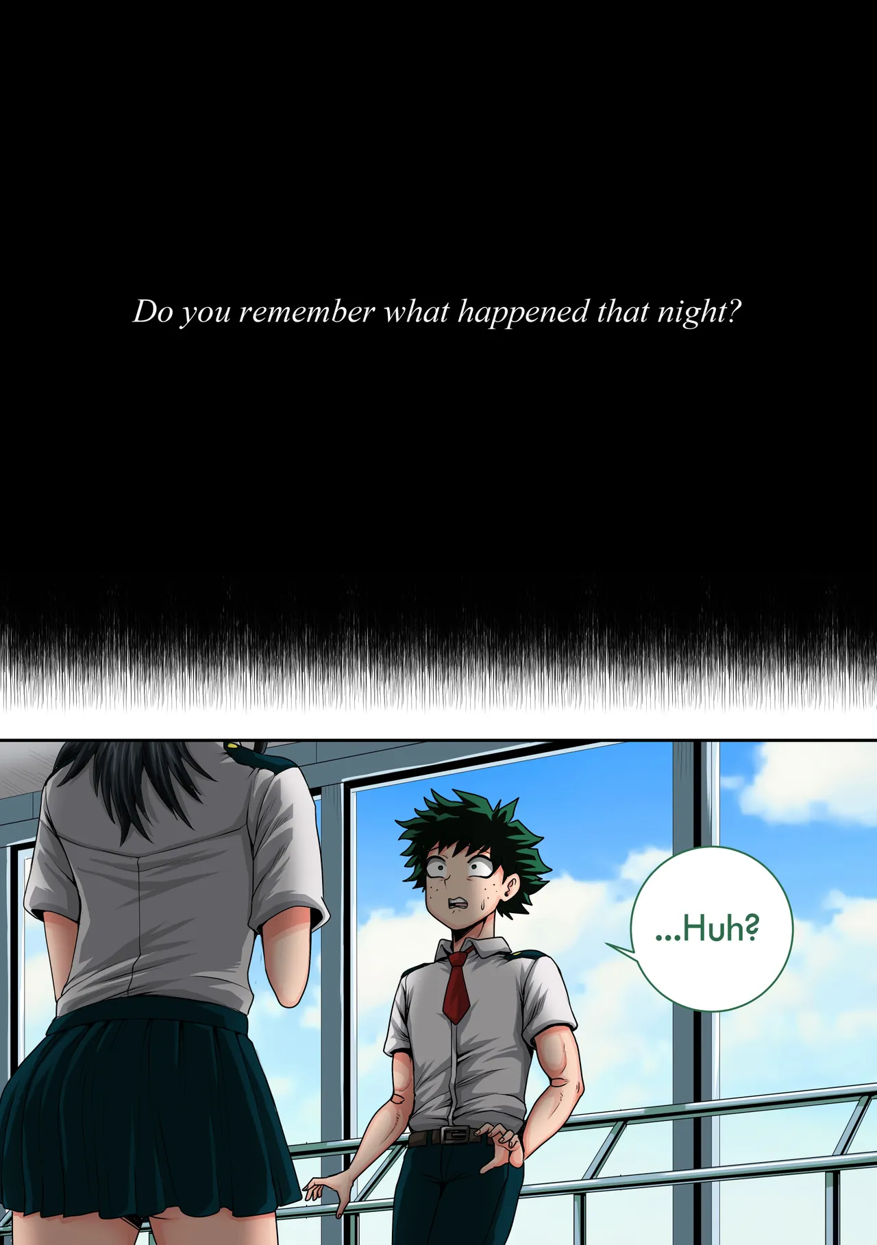 My Harem Academia Chapter 8 Part 3 Breaking into a broken heart page 4 full