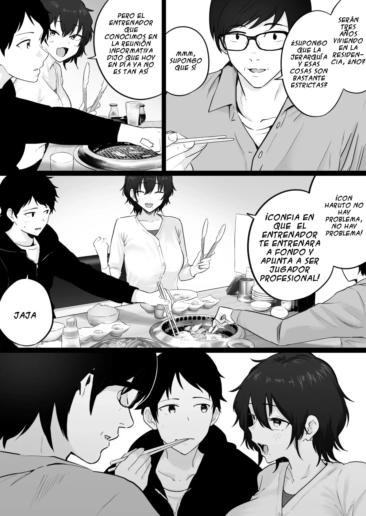 La noche que vi a mi amada madre tener sexo con el entrenador de béisbol que odio toda la noche |  Daikirai na Yakyuubu Kantoku to Daisuki na Kaa-san no Sex wo Hitobanjuu Mita Yoru page 5 full