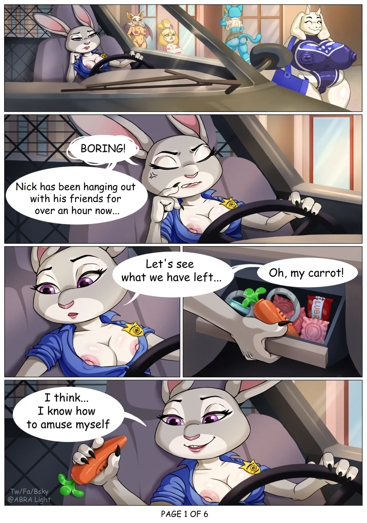 Judy and carrot page 1 full
