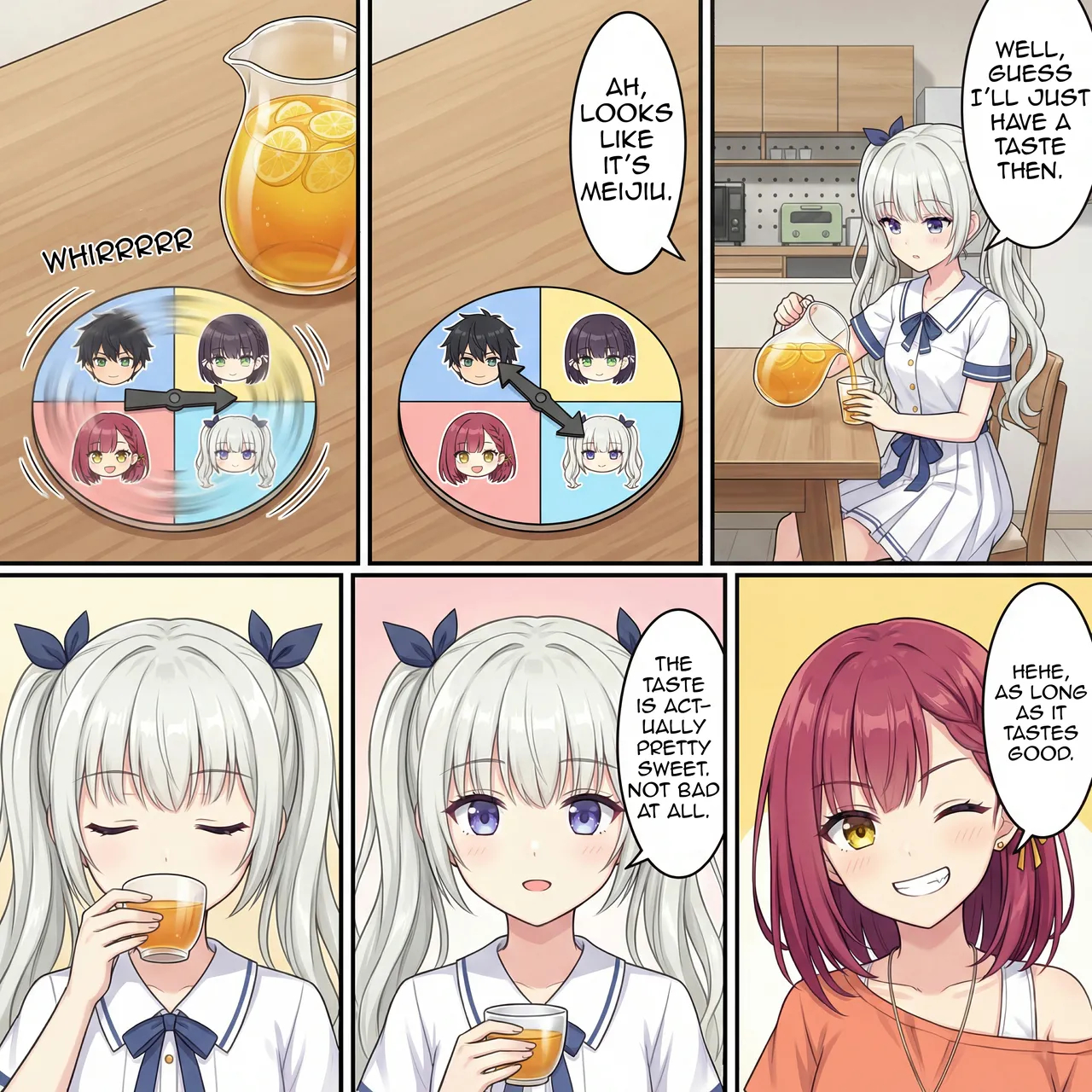 Punishment Game - Fart Comic #8 page 2 full