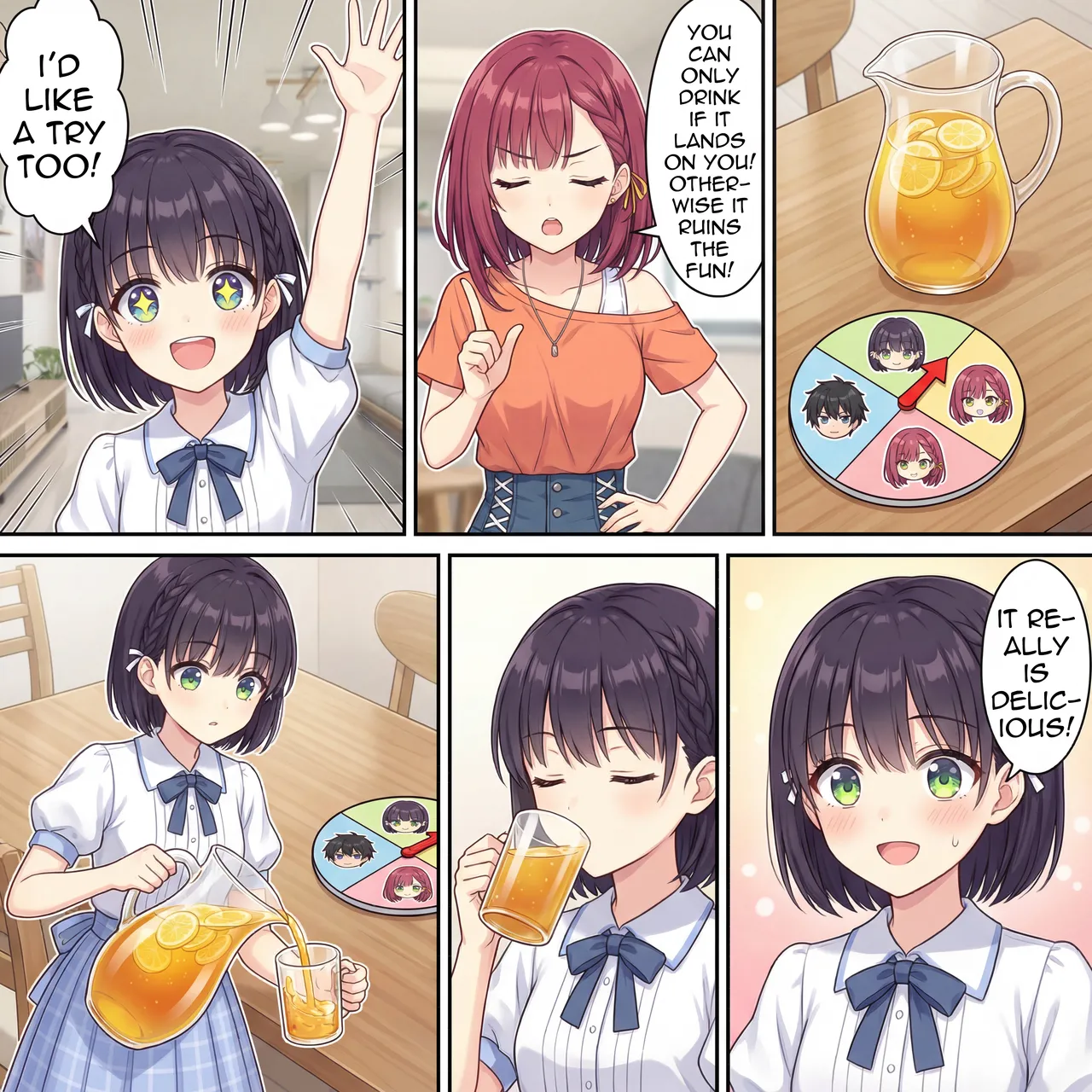 Punishment Game - Fart Comic #8 page 3 full