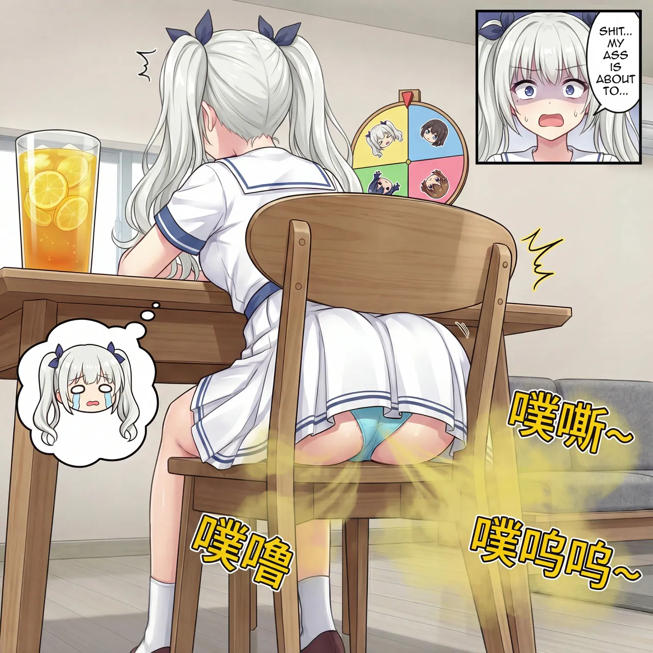 Punishment Game - Fart Comic #8 page 5 full