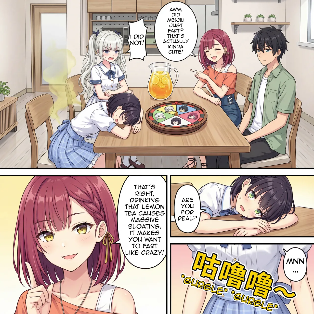 Punishment Game - Fart Comic #8 page 6 full