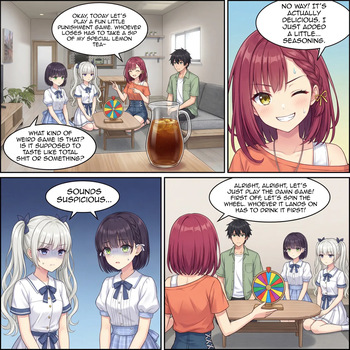 Punishment Game - Fart Comic #8 cover