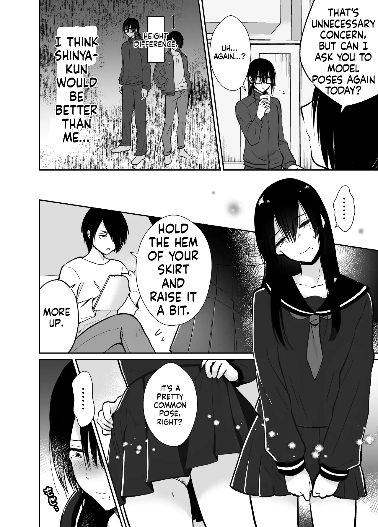 Fallen Women Share House: Rin-kun Edition ~The Story of Two Shy Aspiring Manga Artists Getting Deliciously Devoured by a Playboy~ page 9 full
