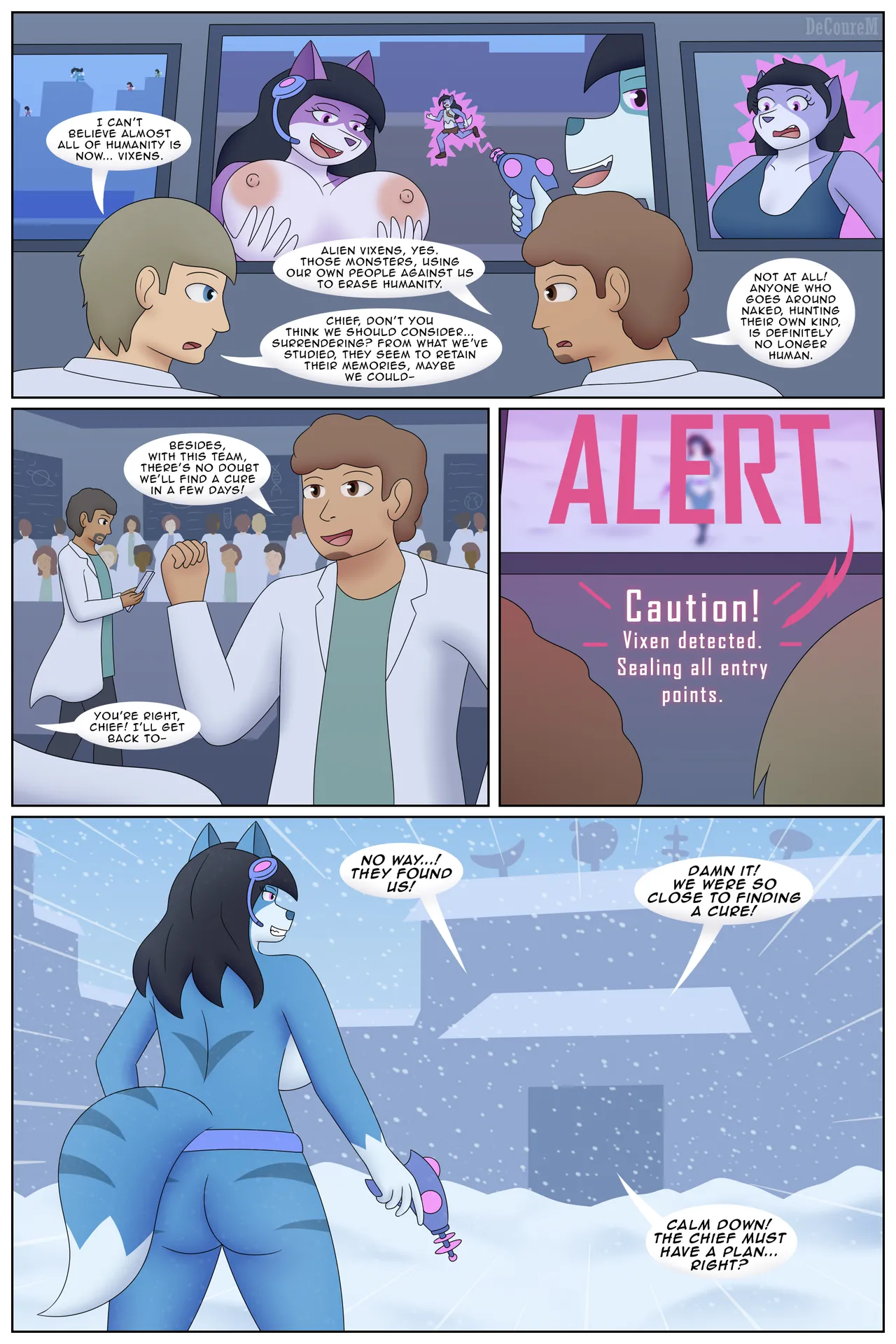 Attack of the Alien Vixens page 2 full