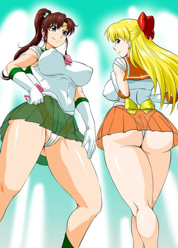 sailor moon art compilation cover