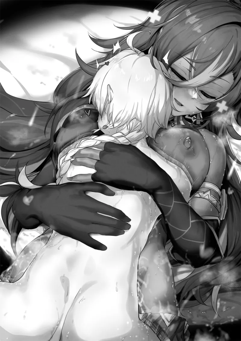 旅人とディシアさんが元素反応するやつ page 6 full