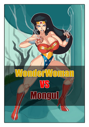 WonderWoman VS Mongul cover