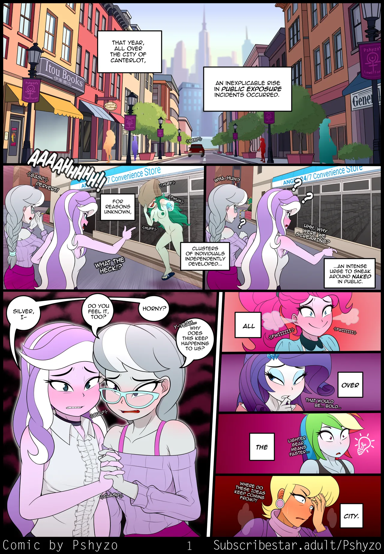 Prurient Synchronicity page 1 full