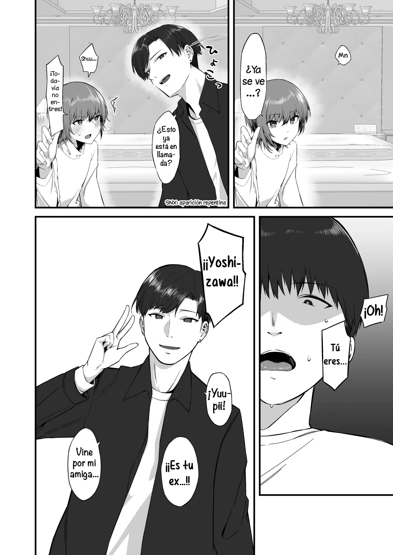 Ore no Shiranai Kanojo no Kao｜El Rostro Que Su Novio No Conoce page 9 full