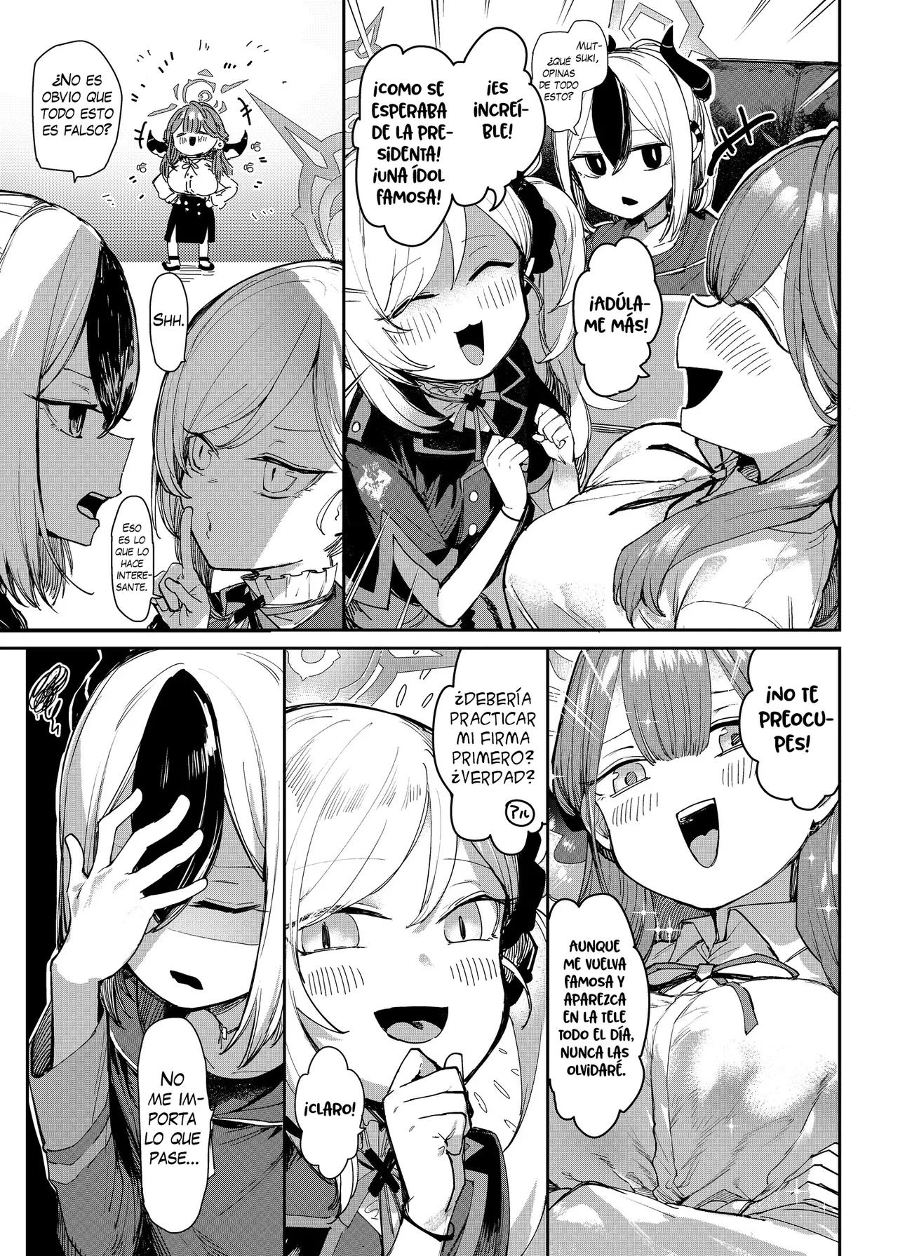 ¡La Presidenta Aru debuta como Idol! page 5 full