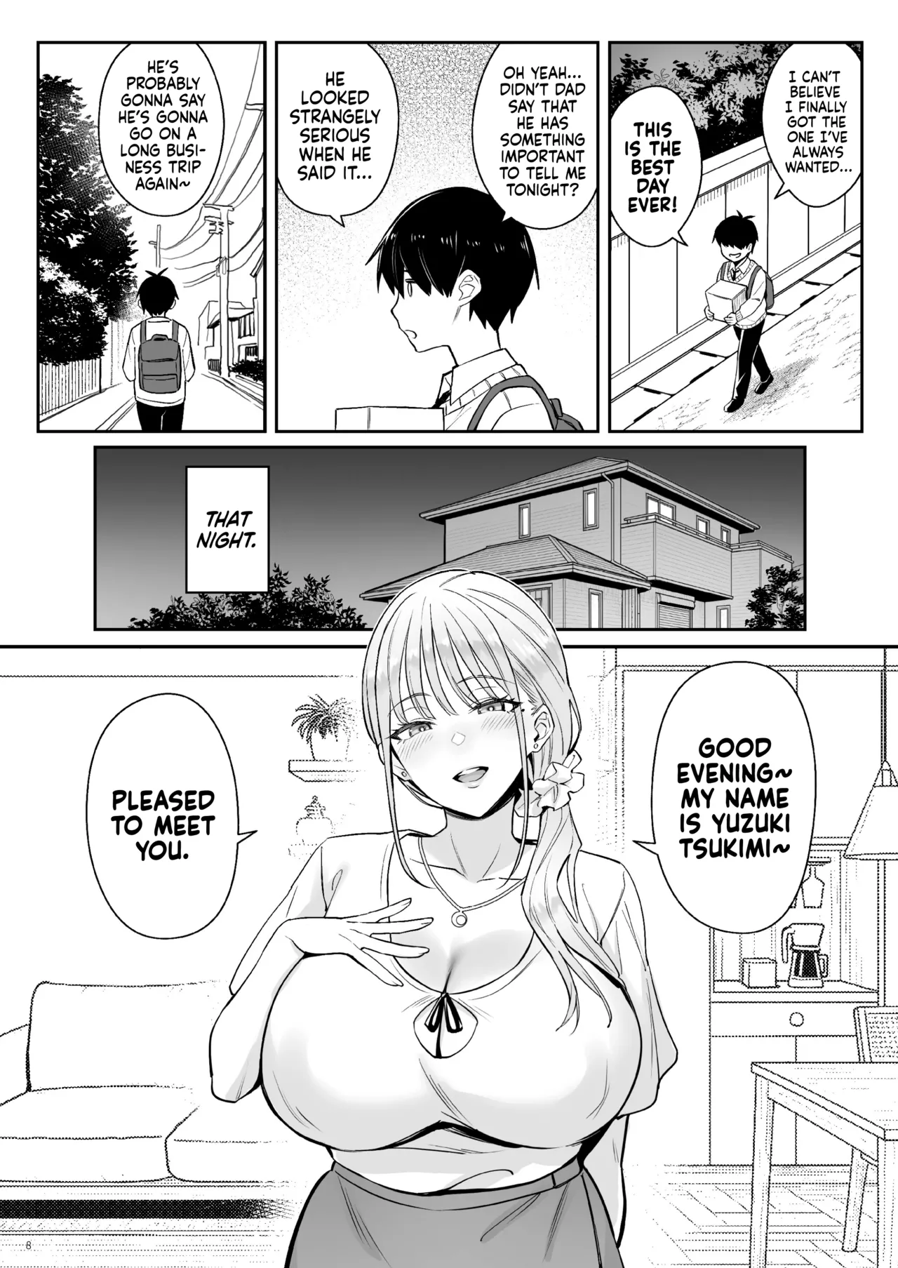 Moto Mahou Shoujo no Kazoku Banashi Tsuki | Former Magical Girl's Family Story: Tsuki page 7 full