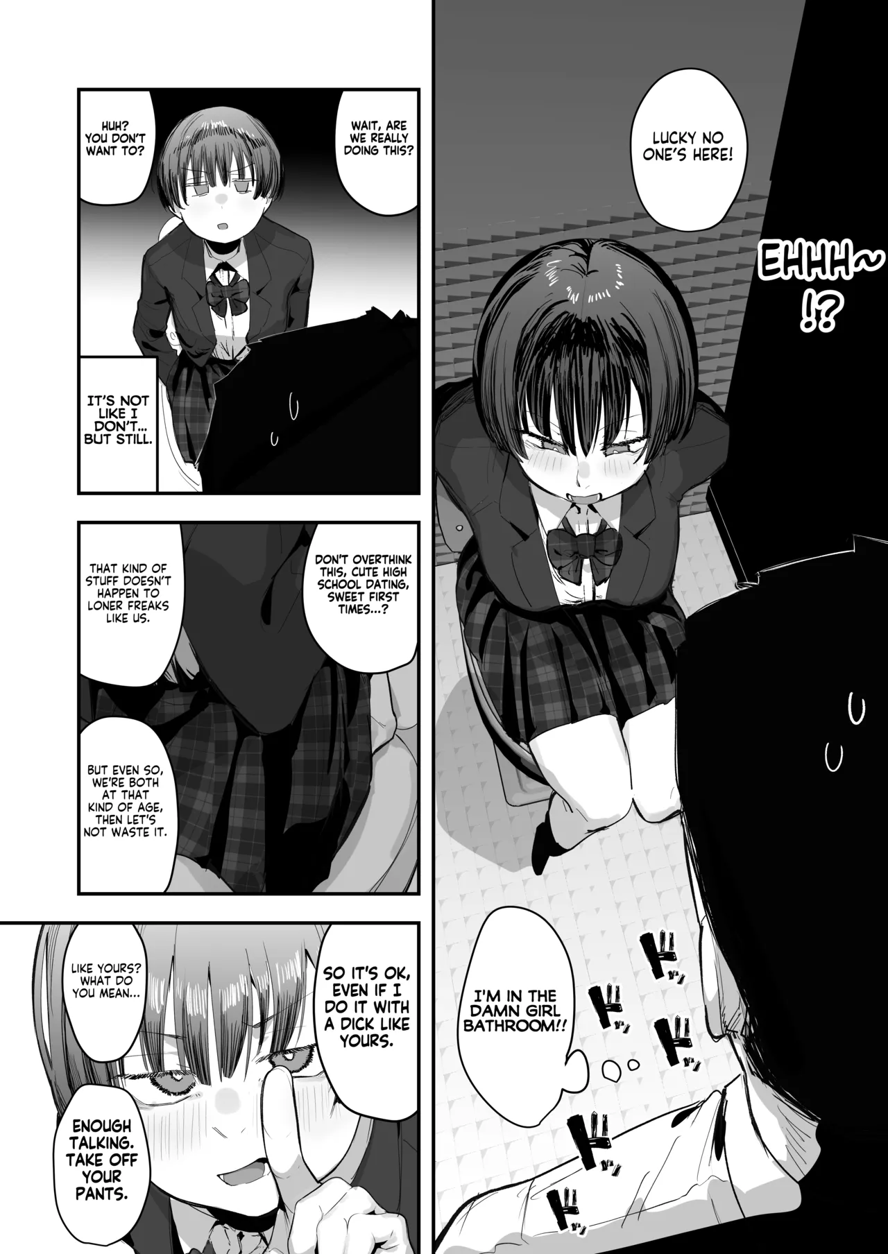 Bokutachi, Seiheki Friend. ~Onna Tomodachi no Aidokusho wa Ore no Daisuki na 'Chin Kagi Ero Manga' deshita~ Zenpen | My best friend was into the "cock-sniffing doujin" that I love! And now we're pervy sex friends! Part 1 page 9 full