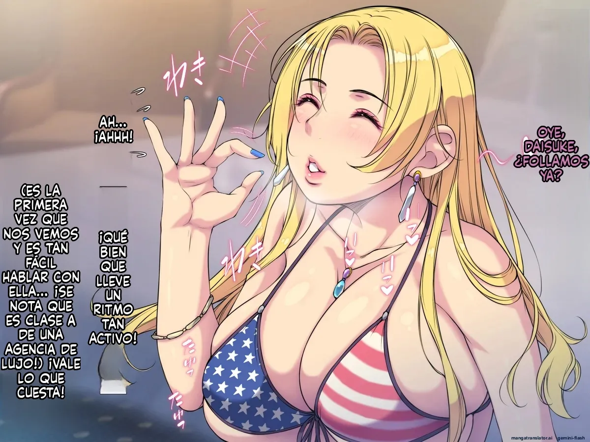 Beikoku de Kinpatsu Bijo o Katte Mita Namahame Shite Pyuppyu Shita Sugiii  MTL page 7 full