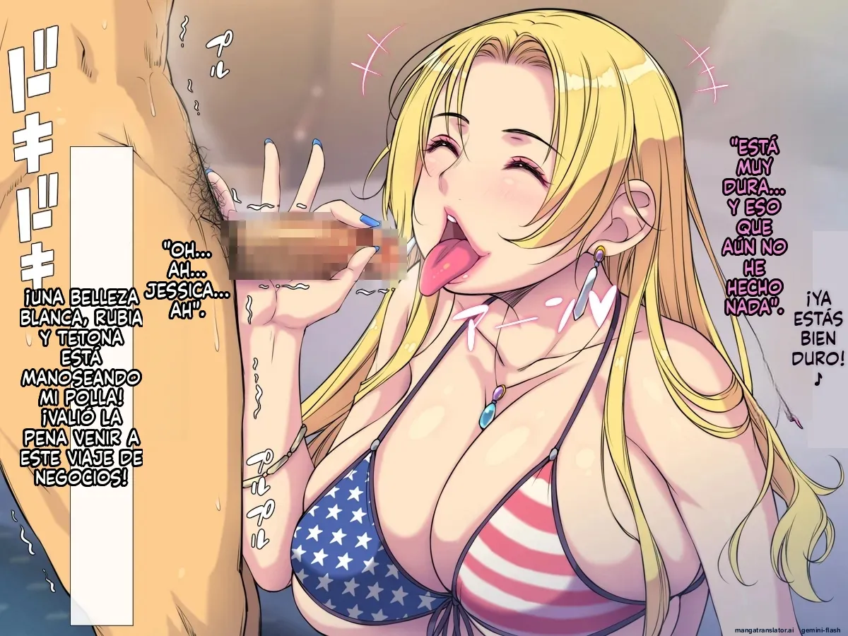 Beikoku de Kinpatsu Bijo o Katte Mita Namahame Shite Pyuppyu Shita Sugiii  MTL page 9 full