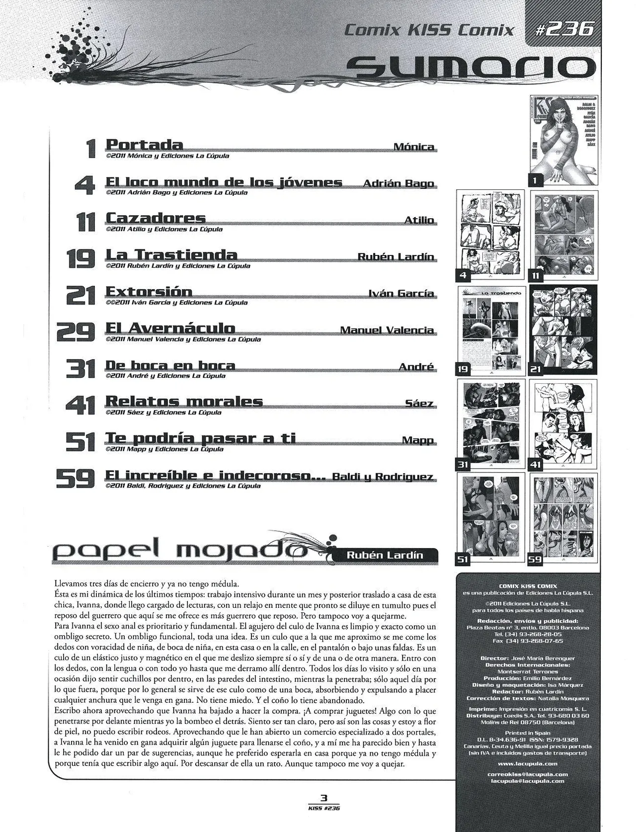 Kiss Comix #236 page 3 full