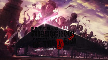 High School of the Dead   Uncensured HD End cover