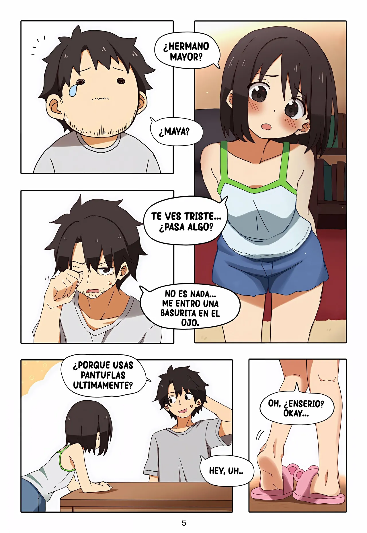 My Sister's Perfect Feet #1 page 6 full